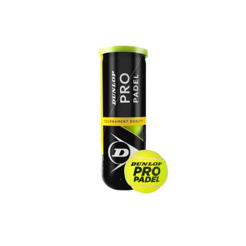 Tubo Pelotas Padel x3 Dunlop Pro Pack