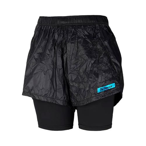 Short Mujer Topper Crinkled