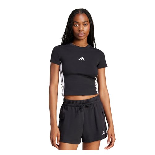 Remera Mujer adidas Ess 3 Stripes