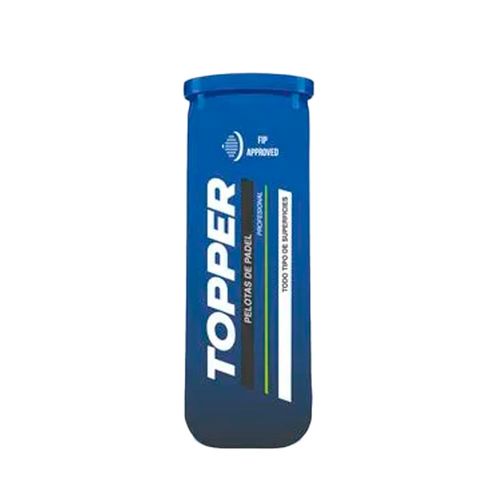 Tubo Pelotas Padel Topper