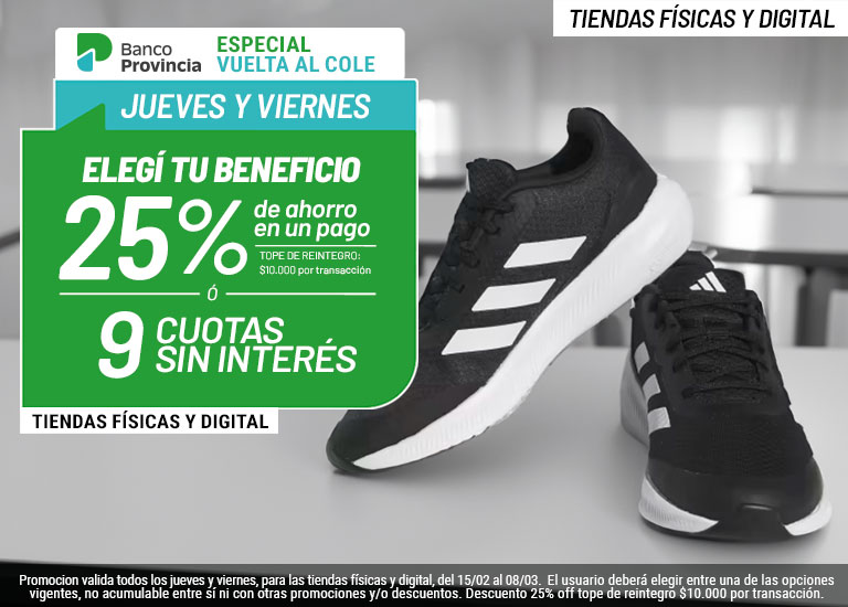 Zapatillas para Niño, 3 cuotas sin interés