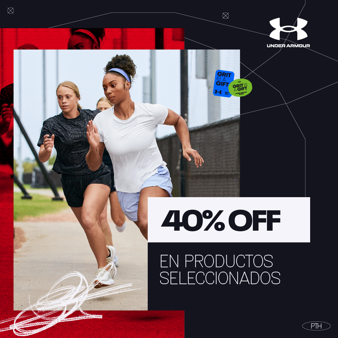 UNDER ARMOUR 40%OFF