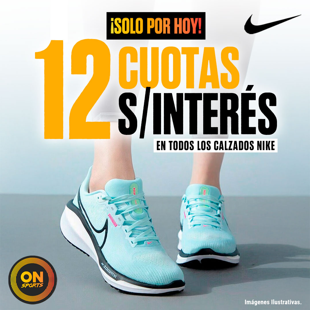 NIKE 12 CUOTAS SIN INTERES