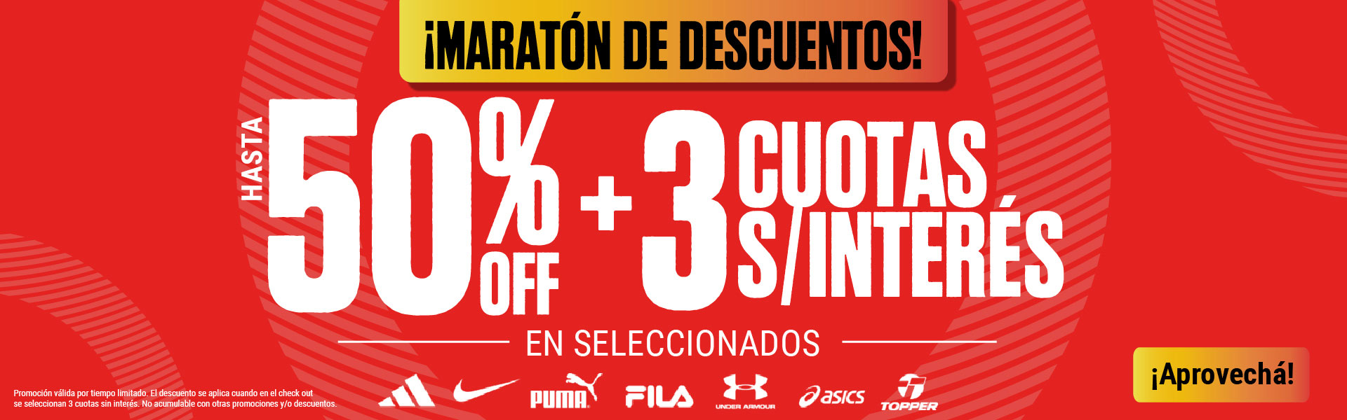 MARATON DE DESCUENTOS​